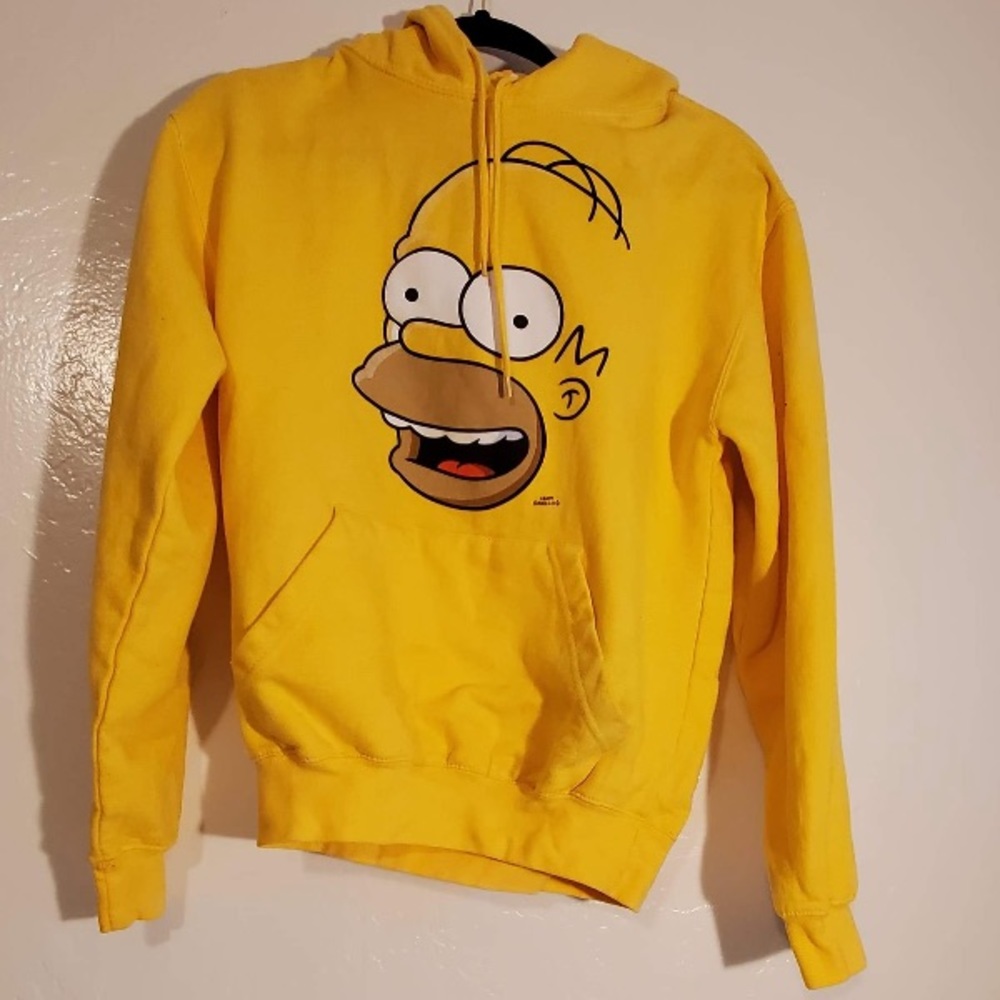 The Simpson’s Yellow Homer Hoodie.